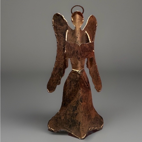 Other - Vintage Elegant Gold Angel Sculpture, Metal